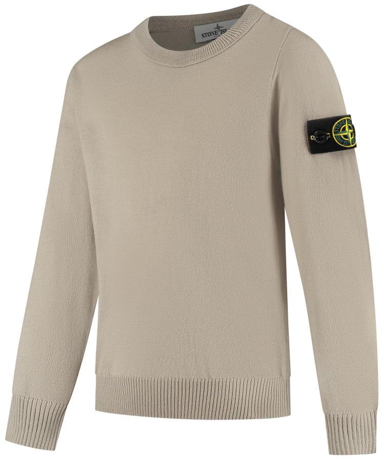 Stone Island Junior Crew Neck Beige