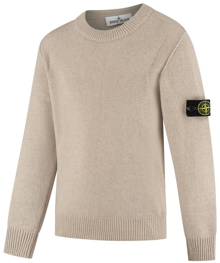 Stone Island Junior Crew Neck Beige