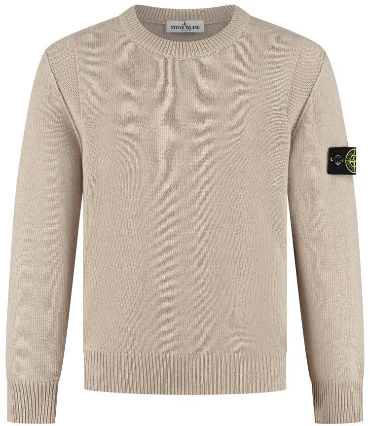 Stone Island Junior Crew Neck Beige