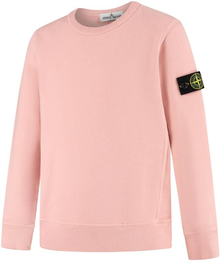 Stone Island Junior Sweatshirt Roze