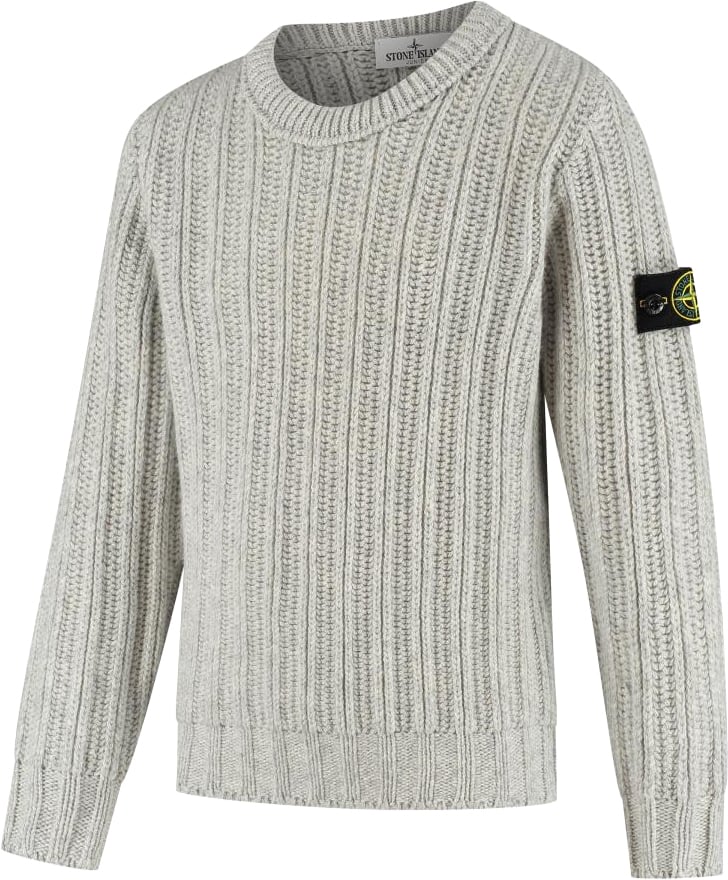 Stone Island Junior Crew Neck Grijs