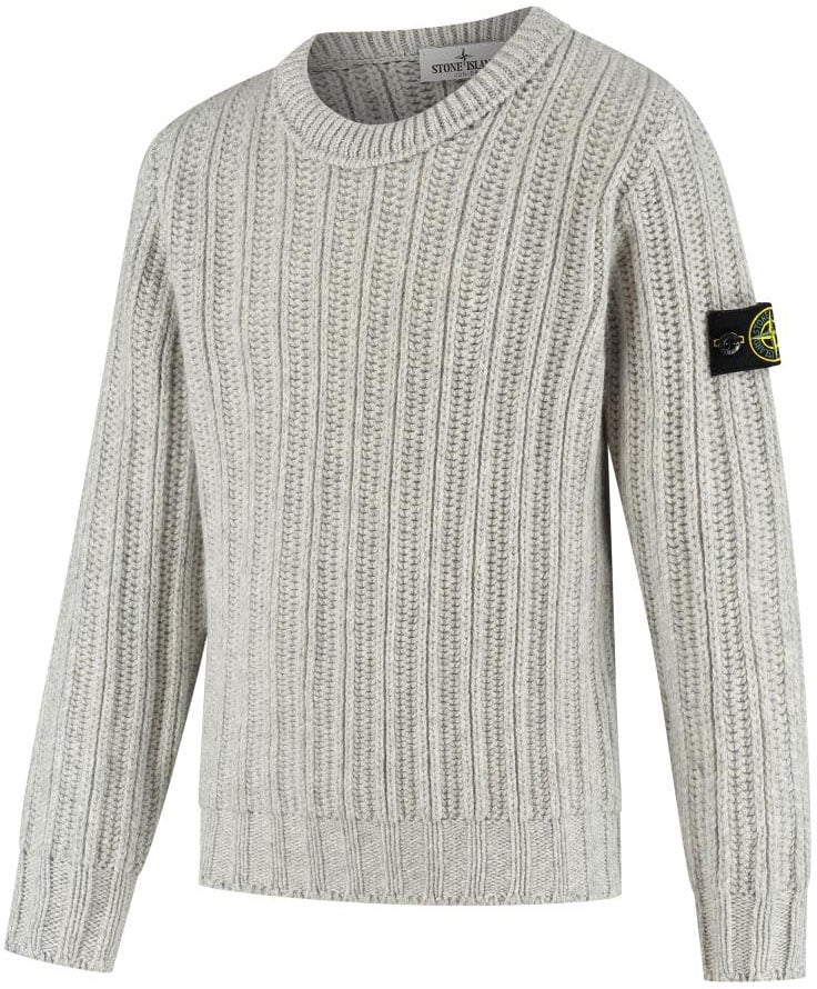 Stone Island Junior Crew Neck Grijs
