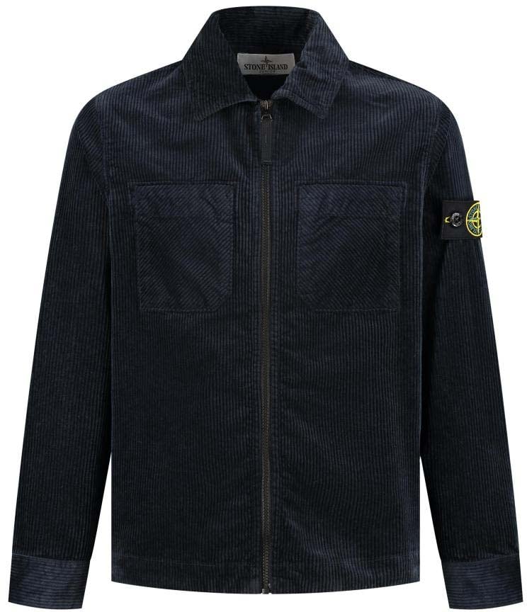 Stone Island Junior Shirts Blauw