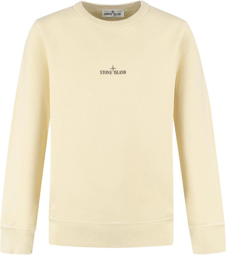 Stone Island Junior Sweatshirt Beige