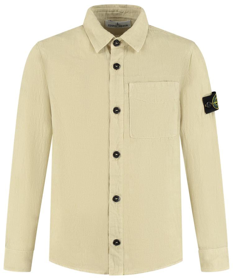 Stone Island Junior Shirts Beige