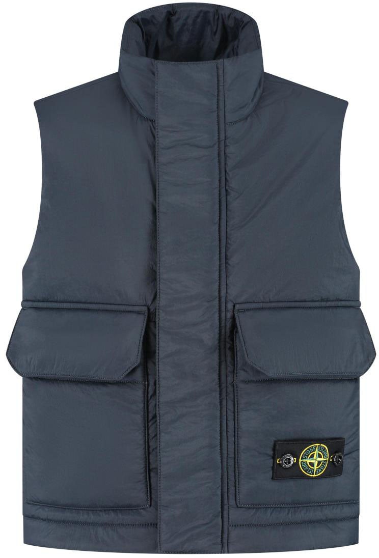 Stone Island Junior Vest Blauw