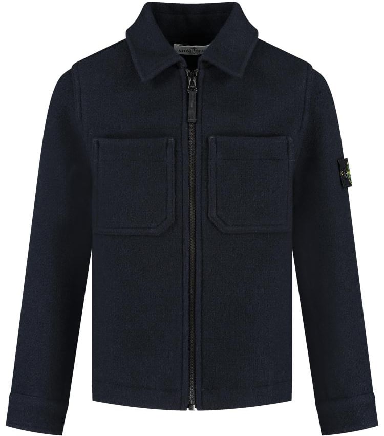 Stone Island Junior Jacket Blauw