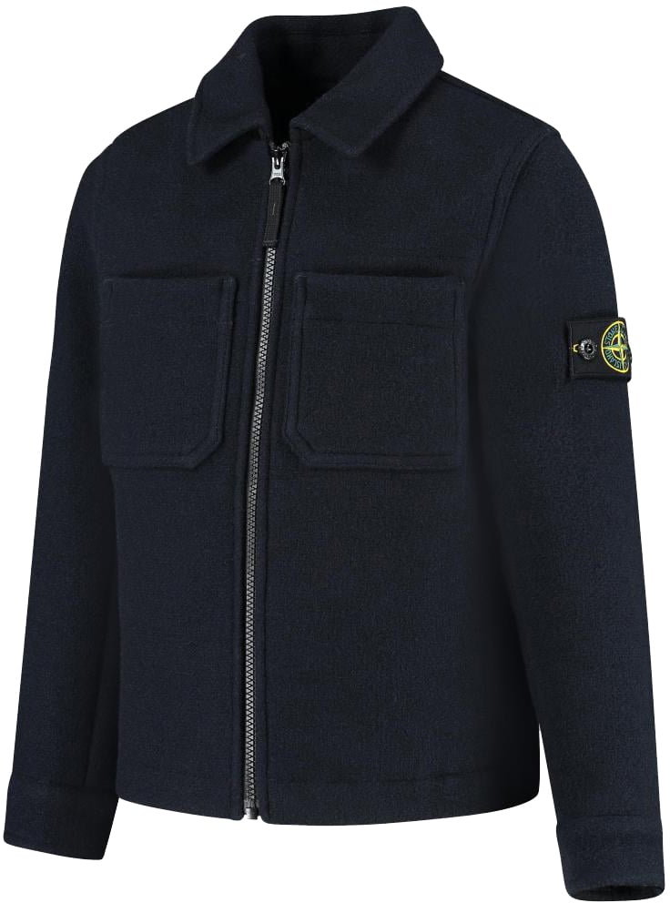 Stone Island Junior Jacket Blauw