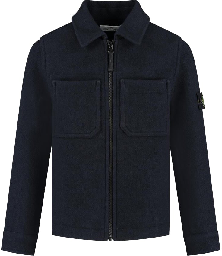 Stone Island Junior Jacket Blauw