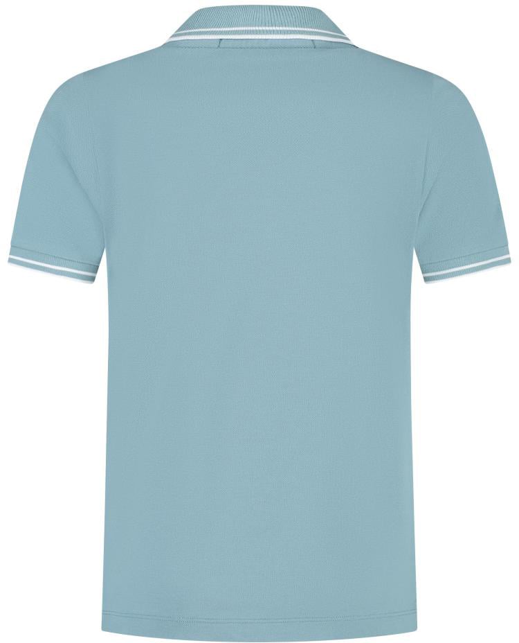 Stone Island Junior Ss Polo Blauw