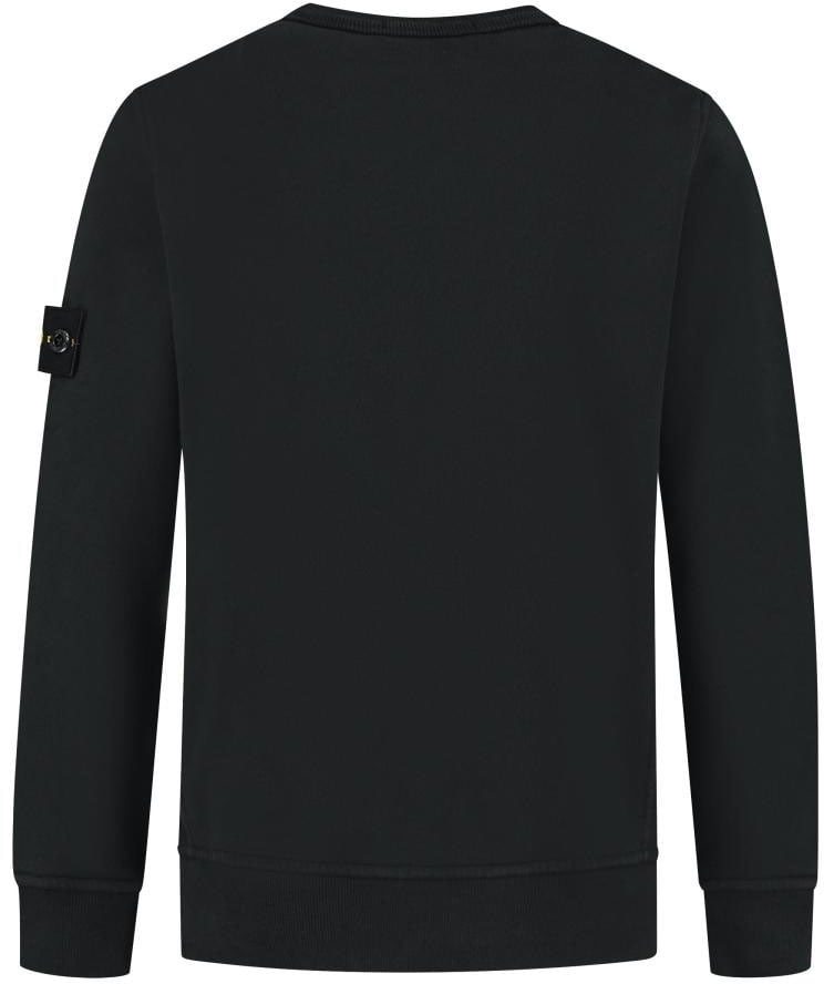 Stone Island Junior Sweatshirt Zwart