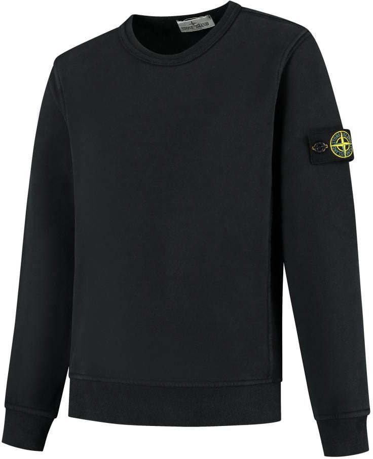 Stone Island Junior Sweatshirt Zwart