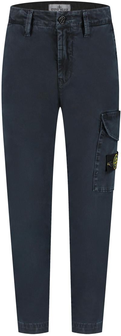 Stone Island Junior Trousers Blauw