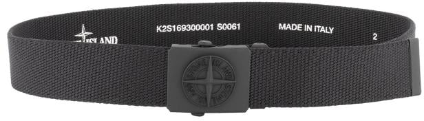 Stone Island Junior Belt Zwart