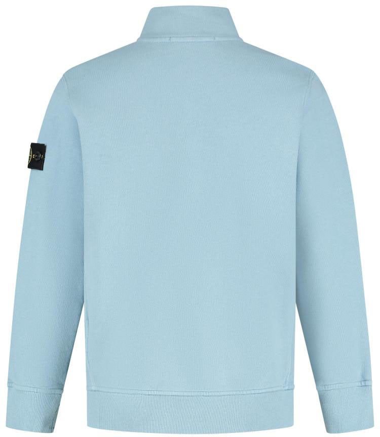 Stone Island Junior Ls Polo Blauw