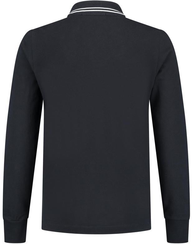 Stone Island Junior Ls Polo Blauw