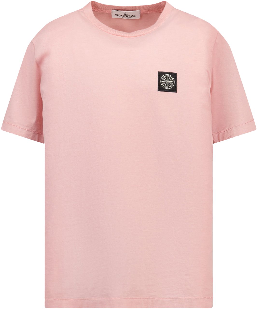 Stone Island Junior Stone Island Kinder Jongens T-Shirt In Roze Roze