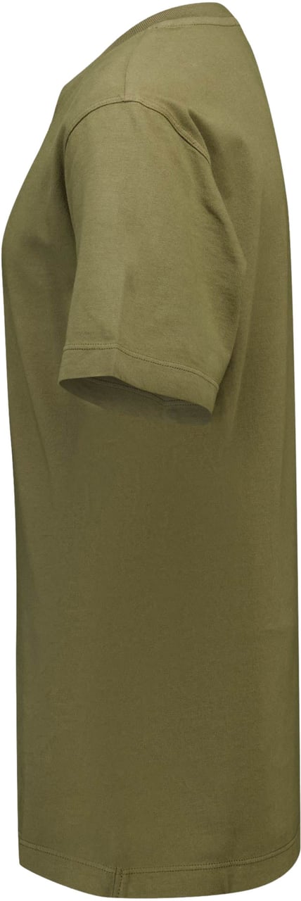 Stone Island Junior Stone Island Kinder Jongens T-Shirt In Army Groen