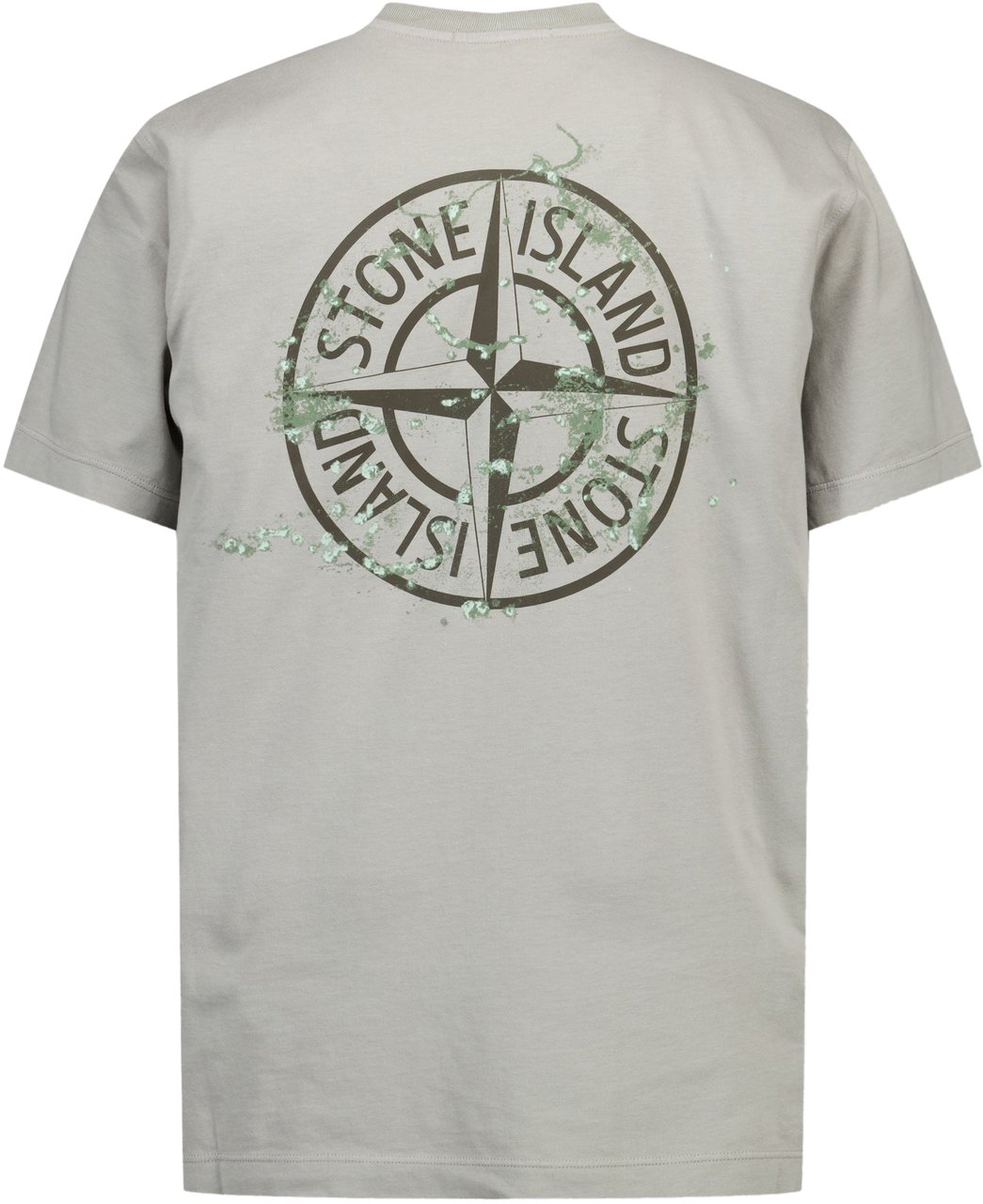 Stone Island Junior Stone Island Kinder Jongens T-Shirt In Grijs Grijs