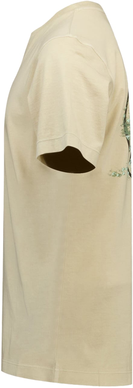 Stone Island Junior Stone Island Kinder Jongens T-Shirt In Zand Taupe