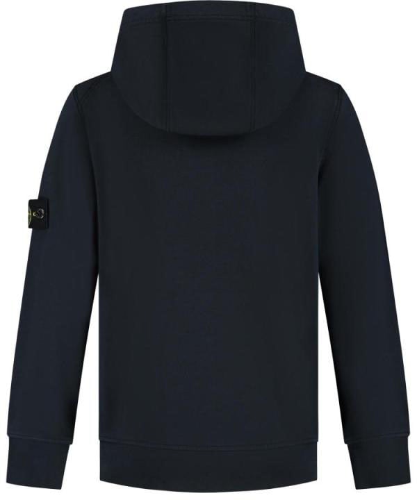 Stone Island Junior Hoodie Sweater Blauw