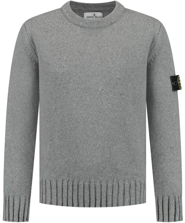 Stone Island Junior Crew Neck Grijs