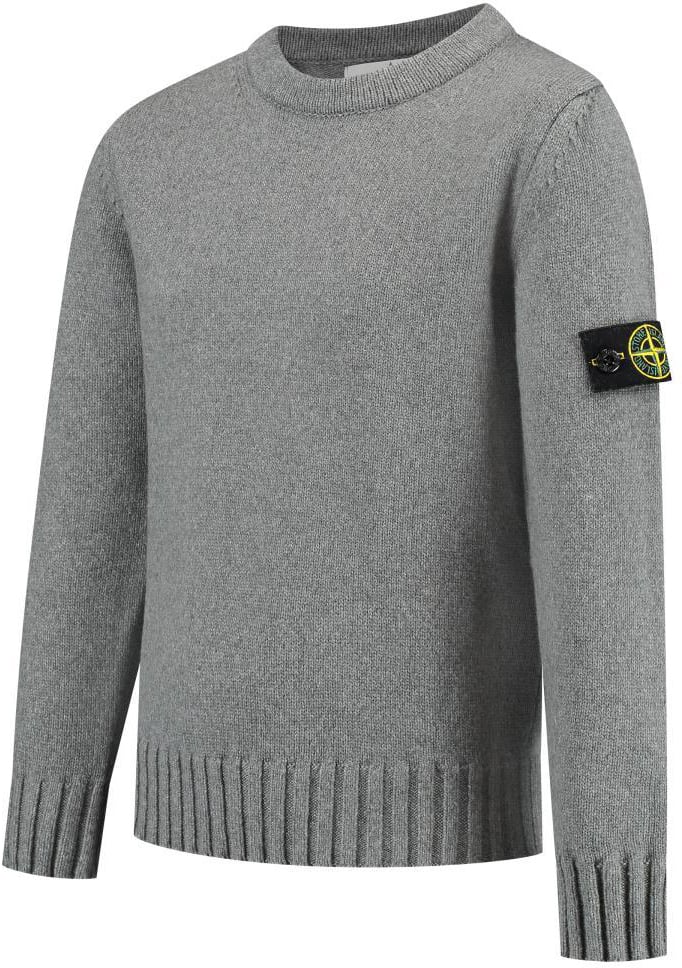 Stone Island Junior Crew Neck Grijs
