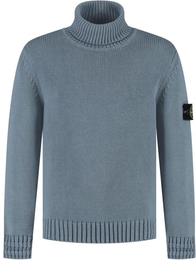 Stone Island Junior T-neck Blauw