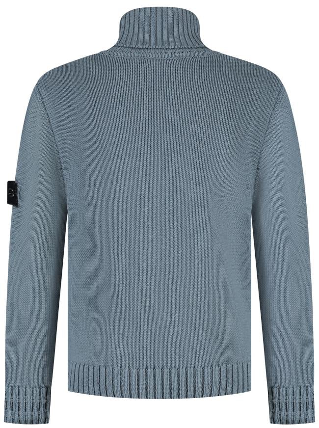 Stone Island Junior T-neck Blauw