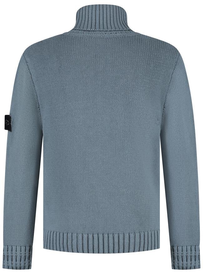 Stone Island Junior T-neck Blauw