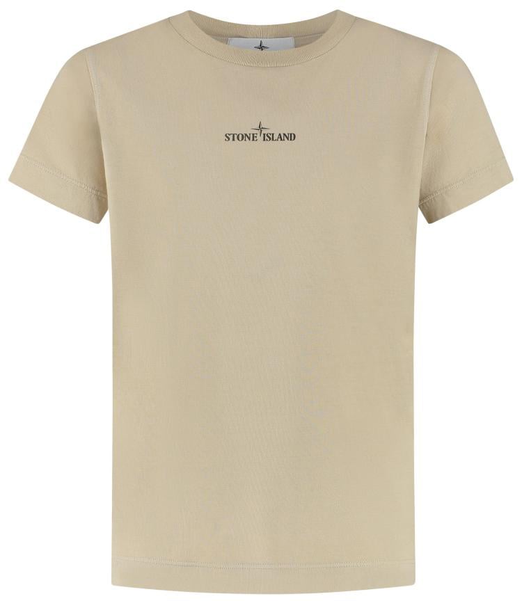 Stone Island Junior Ss T-shirt Beige
