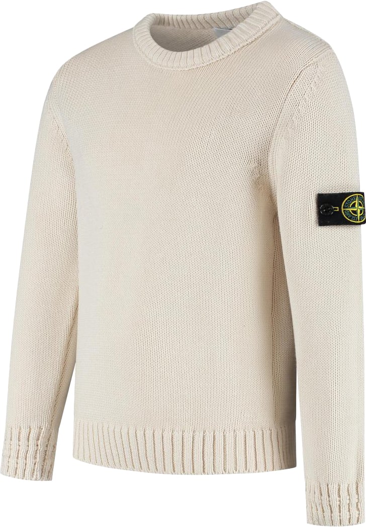 Stone Island Junior Crew Neck Beige