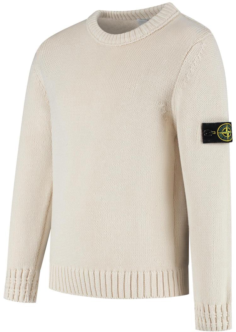 Stone Island Junior Crew Neck Beige