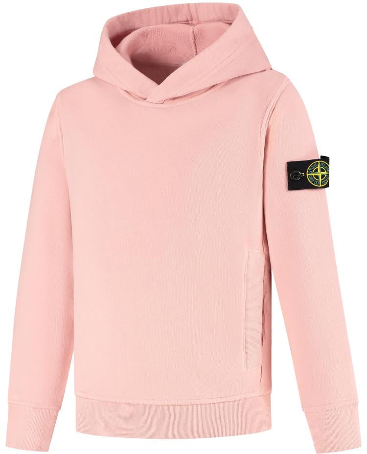 Stone Island Junior Hoodie Sweater Roze