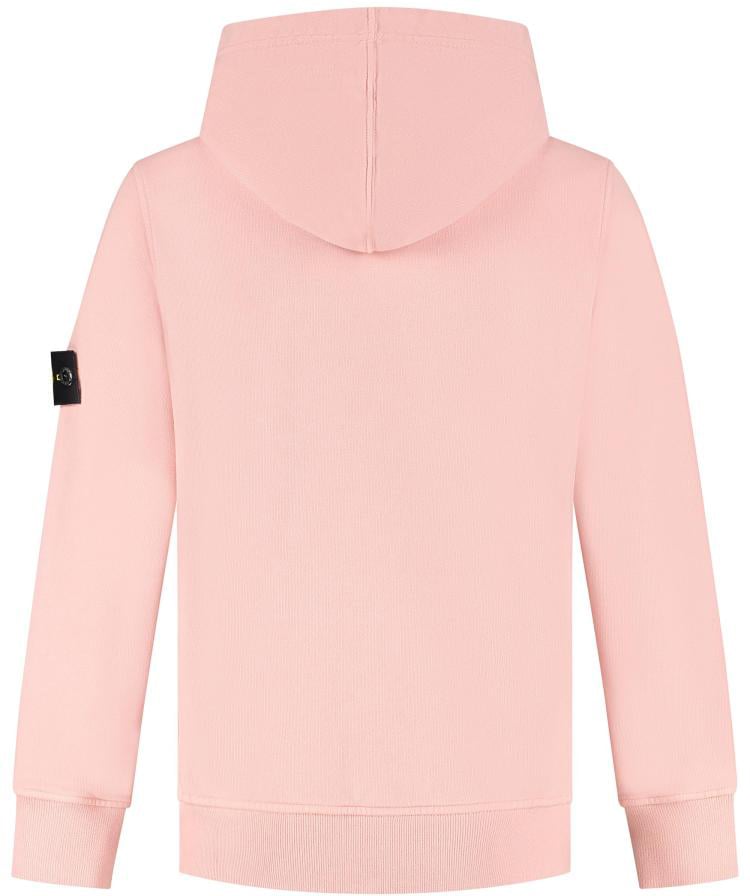 Stone Island Junior Hoodie Sweater Roze