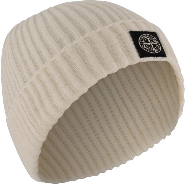 Stone Island Junior Beanie Wit
