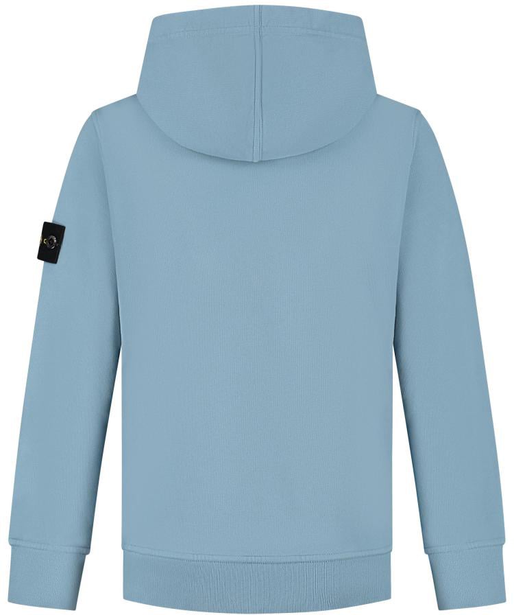 Stone Island Junior Hoodie Sweater Blauw