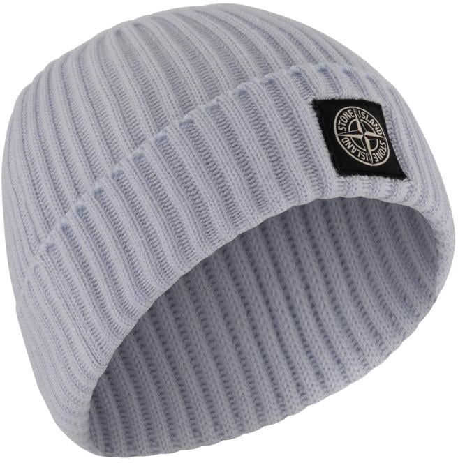 Stone Island Junior Beanie Blauw
