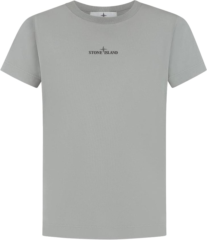 Stone Island Junior Ss T-shirt Grijs