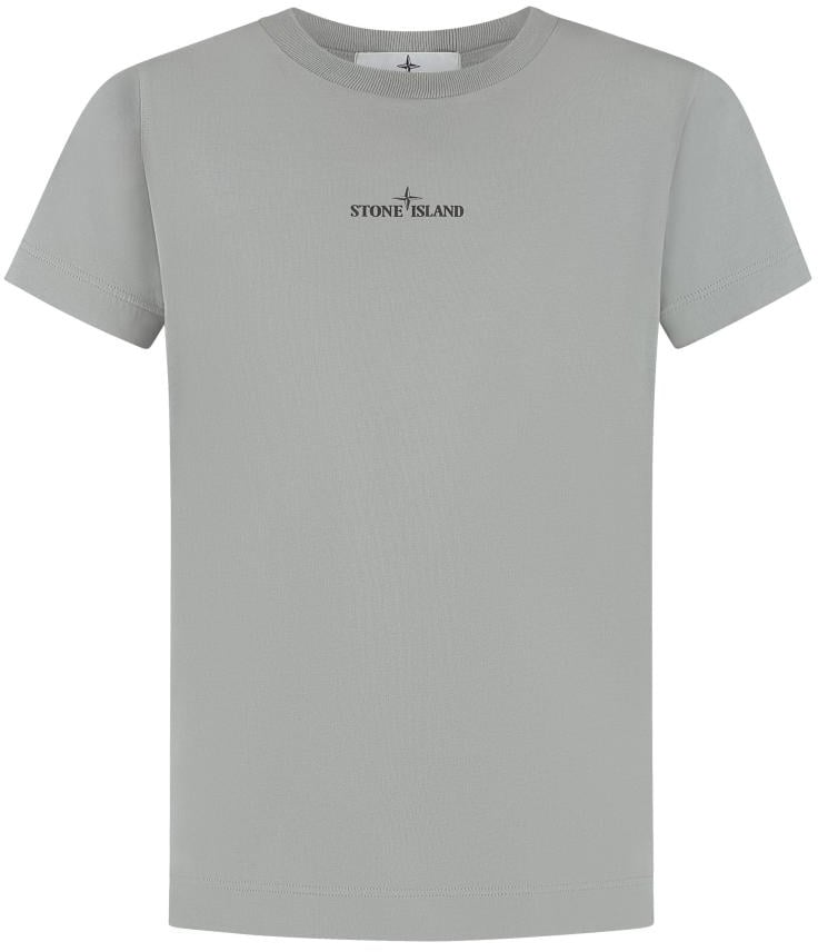 Stone Island Junior Ss T-shirt Grijs