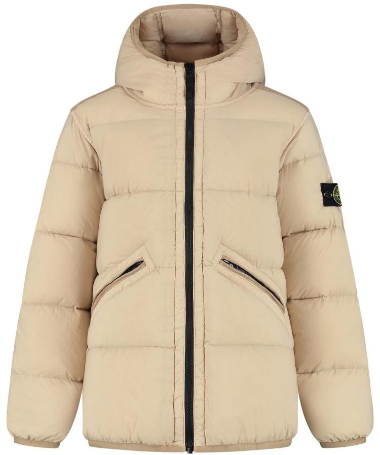 Stone Island Junior Short Parka Bruin