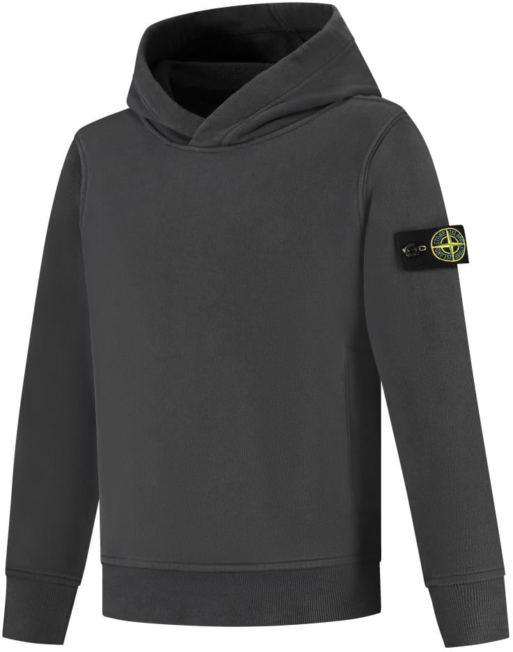 Stone Island Junior Hoodie Sweater Grijs