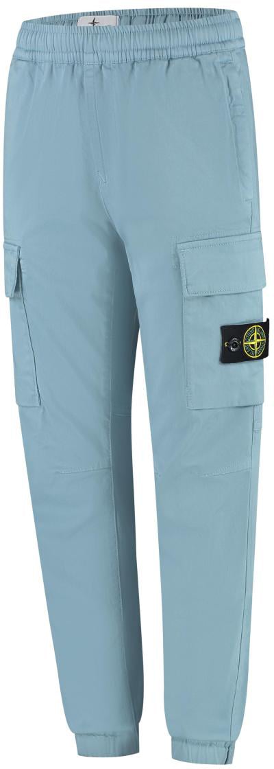 Stone Island Junior Trousers Blauw