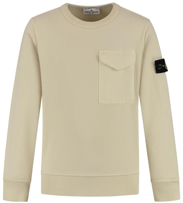 Stone Island Junior Sweatshirt Beige