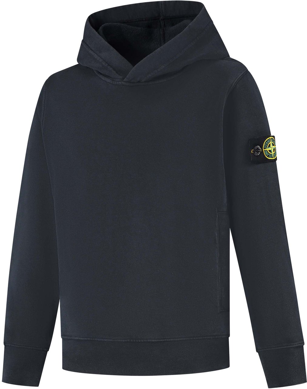 Stone Island Junior Hoodie Sweater Blauw
