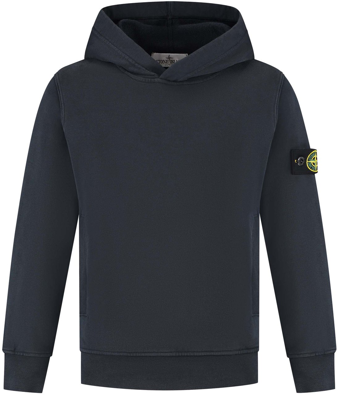 Stone Island Junior Hoodie Sweater Blauw