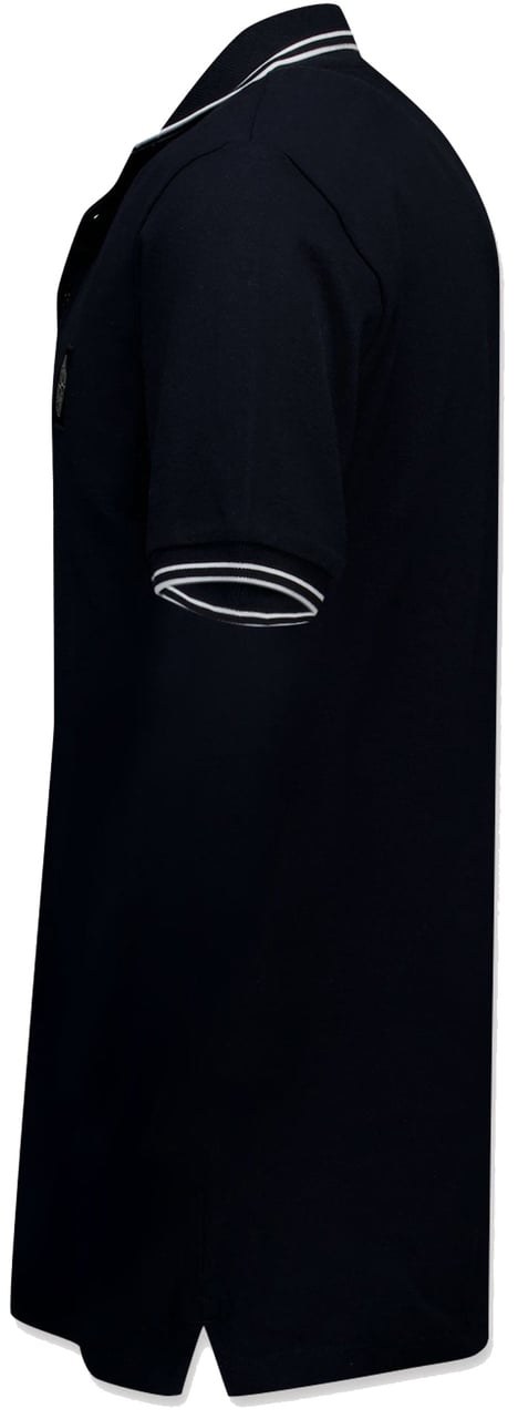Stone Island Junior Stone Island Kinder Jongens Polo In Navy Blauw