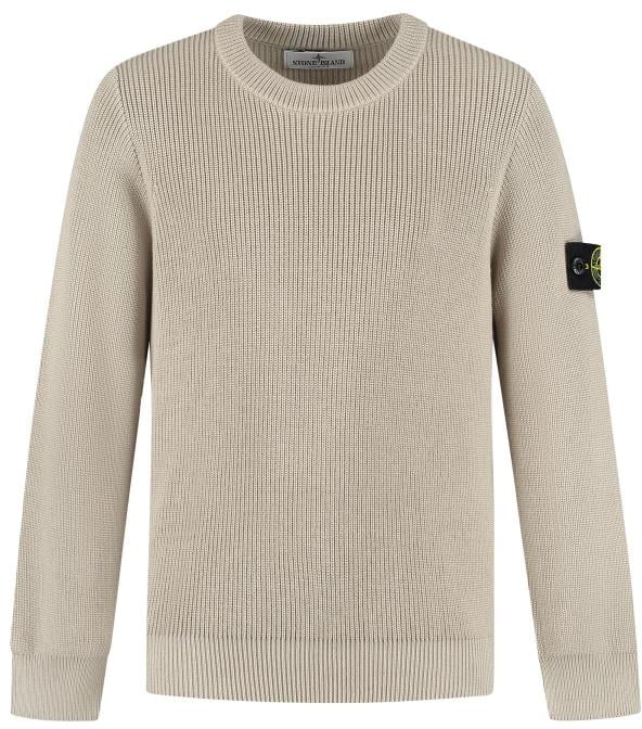 Stone Island Junior Crew Neck Beige