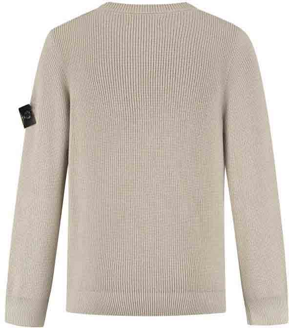 Stone Island Junior Crew Neck Beige