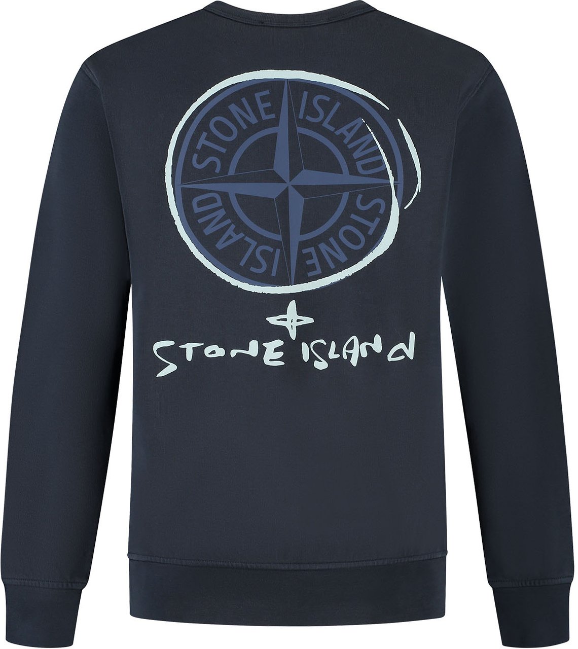 Stone Island Junior Sweatshirt Blauw